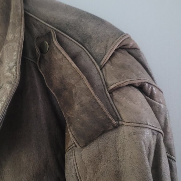 Unisex vintage pilot bomber jacket - Picture 6 of 6